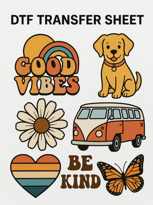 DTF Transfer Gang Sheet - Upload a Print Ready File